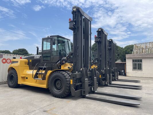 Container Handling 25 Ton High Lift Diesel Forklift Truck FD250 6000mm Mast