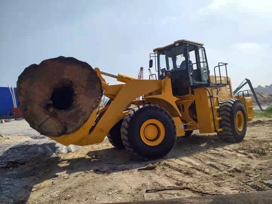 ระบบส่งกำลังไฮดรอลิก 10 12 15 20T Wood Timber Log Loader