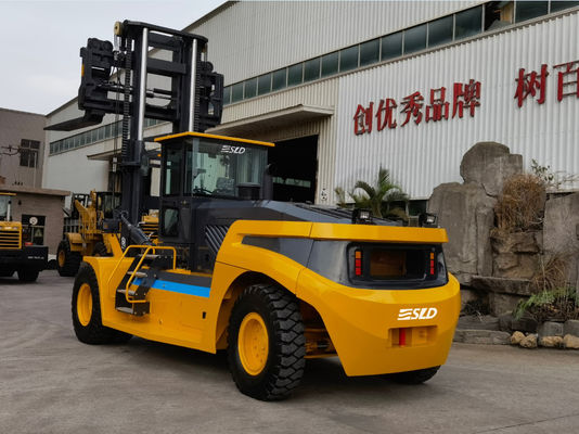 Weichai Engine 25 ตันรถยกตู้คอนเทนเนอร์เสายกสูง 5500 มม
