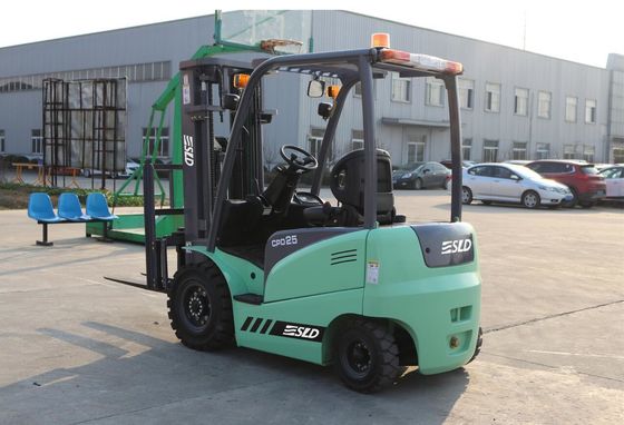 2.5T 48V AC Motor 3 Stage 4.5m รถยกคลังสินค้าไฟฟ้า