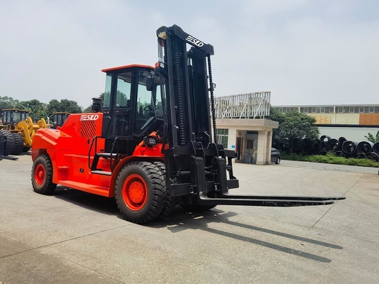 45-90 องศามุมมักคอนเทนเนอร์ฟอร์คลิฟท์ที่มีแบบการควบคุมล้อหน้าหรือหลัง