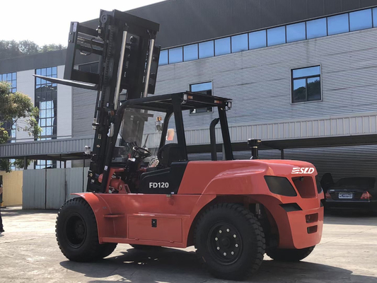 12 ตัน 3000 มิลลิเมตร Heavy Lift Forklift Lifting Height Fork Positioner เครื่องตั้งตําแหน่ง