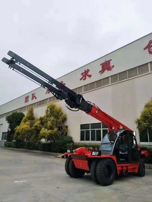 20k 20000 lb 10t Crane Handler Mine Telehandler รถยกแบบยืดไสลด์