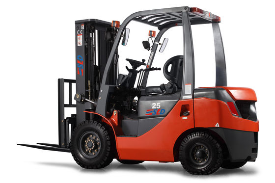 เสา 3000mm FD25 5,000 Lb 2.5tons รถยกดีเซล