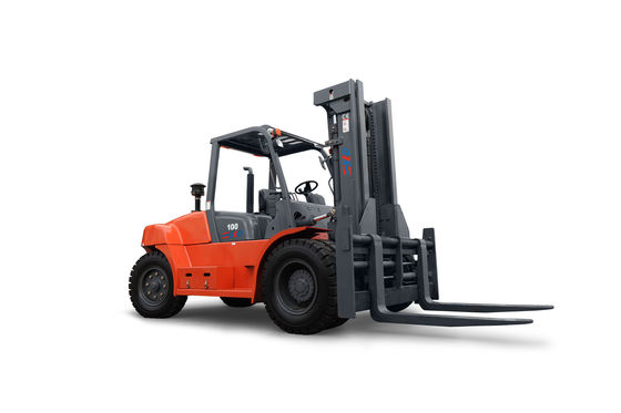 FD100 การเผาไหม้ภายใน 20k 20000 lb 10 Ton Forklift