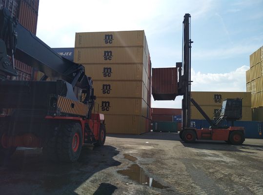 Logistic Yard 9000kgs รถยก 9t ตัวจัดการตู้คอนเทนเนอร์เปล่า