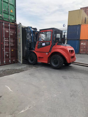3000mm 4 Four Wheel Drive 3.5T 3500kgs 4X4 Forklift Solutions