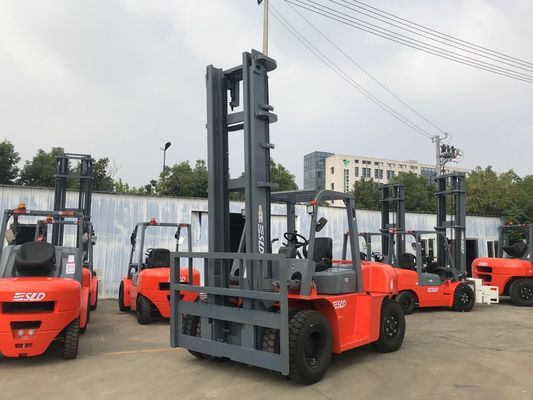 Isuzu Engine Mast Lifting Height 6000mm รถยกดีเซล