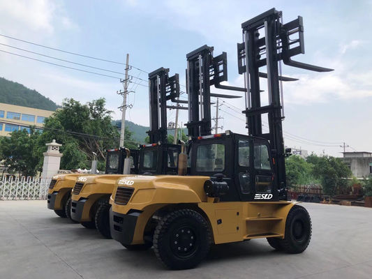 รถยกดีเซลขนาด 16 ตัน OEM พร้อมเครื่องยนต์ Yuchai
