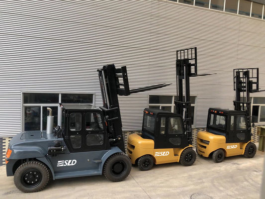 การเผาไหม้ภายใน 10 ตัน 20000 Lb 20k รถยก 4 ล้อ