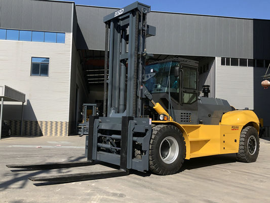 SLD Diesel Heavy Lift Forklift เครื่องยนต์ CUMMINS ใช้ 25 ตัน 35 ตัน