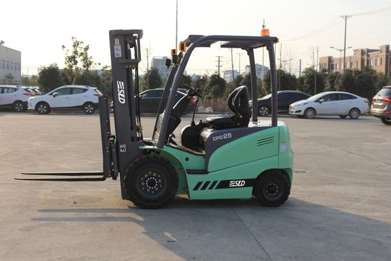 CPD25 2.5T 48V AC Motor รถยกไฟฟ้าขนาดเล็กพร้อมตัวควบคุม Curtis