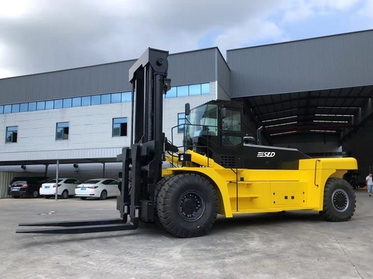 รถยกสำหรับงานหนัก 42 ตันพร้อมเครื่องยนต์ CUMMINS และ Kessler Drive Axle